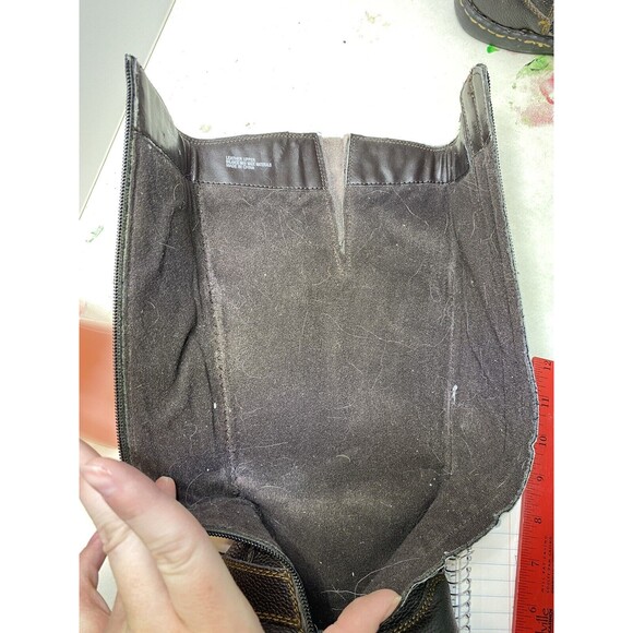 BOC Born Brown Leather Zip C13623 Tall Riding Boots Women’s 7.5 - Picture 9 of 13